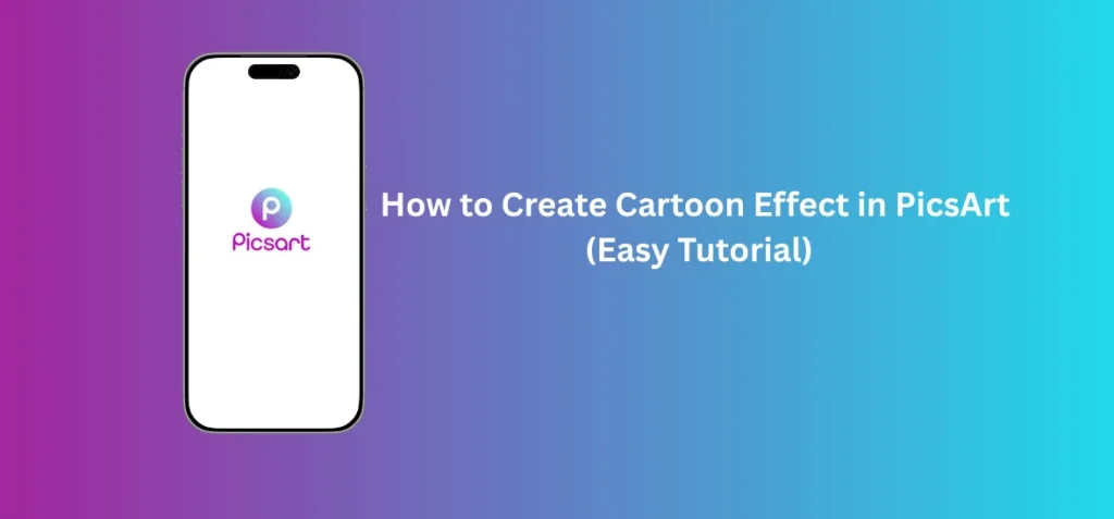 How to Create Cartoon Effect in PicsArt (Easy Tutorial) 1 Cartoon Effect in PicsArt tutorial showing before and after image transformation